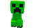 JUST TOYS Minecraft Mighty Mega SquishMe - Creeper - Personaggi da collezione (Verde/Nero)