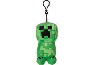 UNITED INDEPENDENT ENTERTAIN Minecraft: Clip-on - Creeper - Pendentif en peluche (Vert/noir)