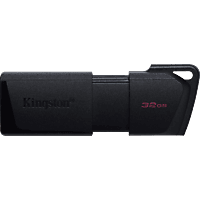 KINGSTON 32GB USB-Stick DataTraveler Exodia M, USB-C 3.2 Gen1, Schwarz