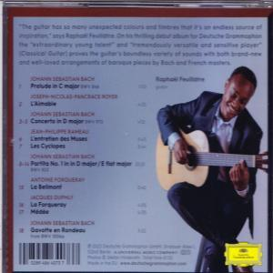 Ein CD-Cover mit einem Mann, der Gitarre spielt.