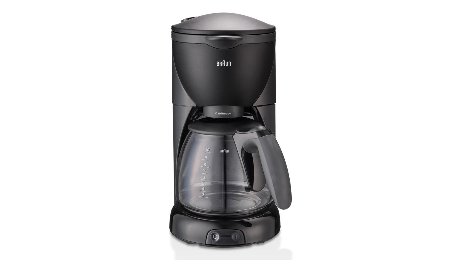 BRAUN CaféHouse PurAroma Plus KF 560/1 Kaffeemaschine Schwarz