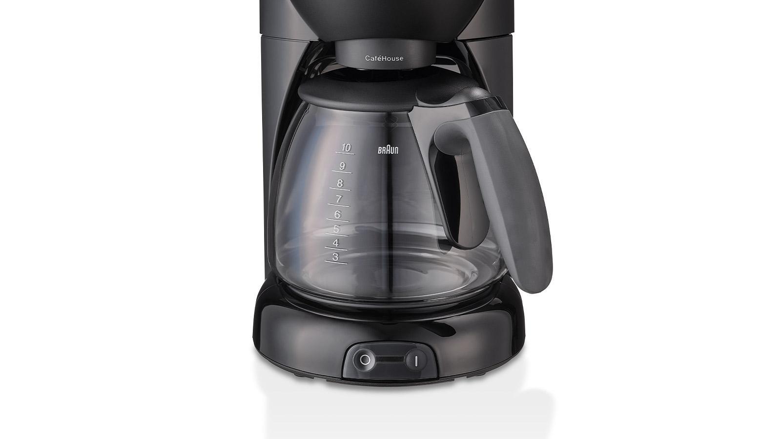 BRAUN CaféHouse PurAroma Plus KF 560/1 Kaffeemaschine Schwarz