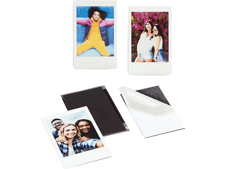 FUJIFILM Instax Mini - Magnetpaket (Weiss)