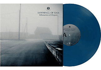 Downfall Of Gaia - Silhouettes Of Disgust (Blue & Green Marbled Vinyl) (Vinyl LP (nagylemez))