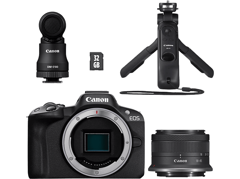 Canon Hybride Camera Eos R50 Kit Voor Vloggers (5811c035aa)