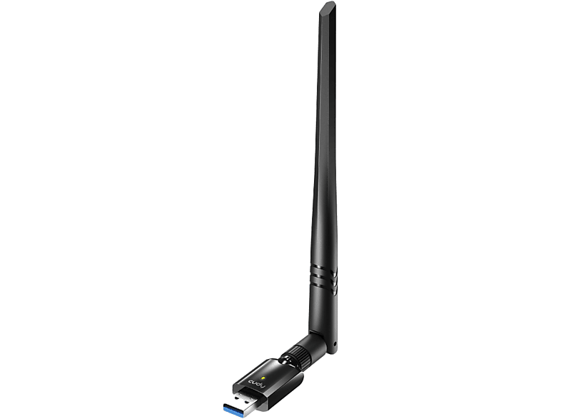 CUDY WU1400 kétsávos AC1300 Wi-Fi High Gain USB 3.0 Adapter, fekete (218101)