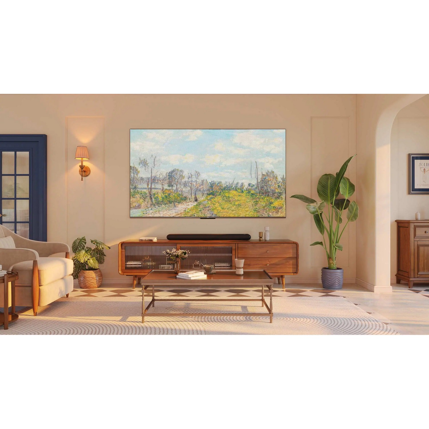 TCL 50C645 50" QLED Smart 4K (2023) - QLED 4K - TV QLED - 50 pouces