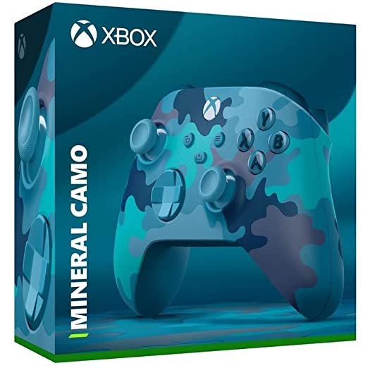 Mando Xbox - Microsoft Xbox Controller Wireless QAU-00074, Para Xbox, Bluetooth, Mineral Camo