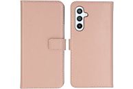 SELENCIA Samsung Galaxy A54 5G, real leather booktype, pink