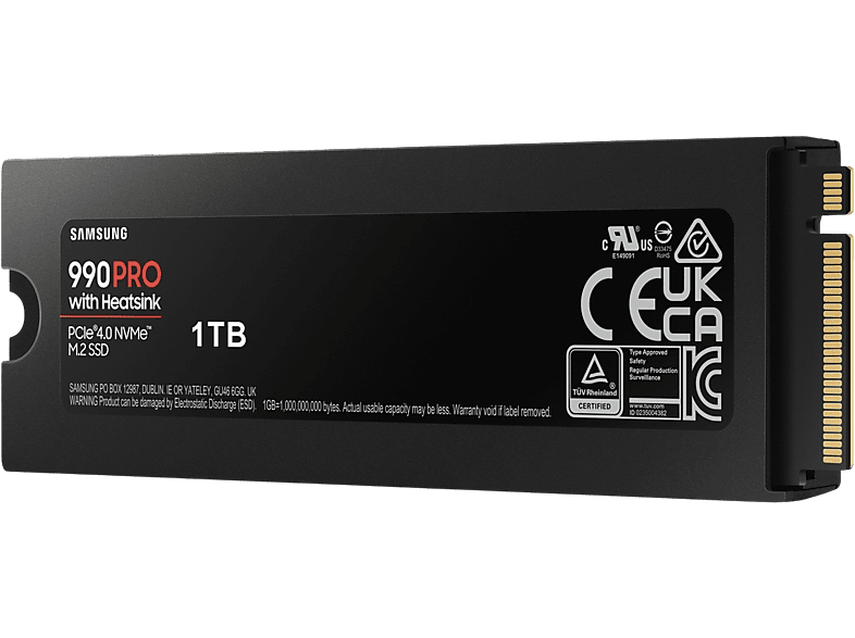 SAMSUNG 990 PRO 1TB Heatsink PCIe 4.0 NVMe™ M.2 SSD kopen