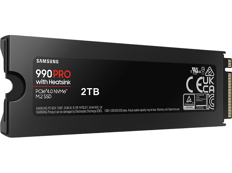 激安！Samsung 990 PRO 2TB with Heatsink① SAMSUNG 990 PRO 2TB Heatsink PCIe 4.0 NVMe™ M.2 SSD kopen
