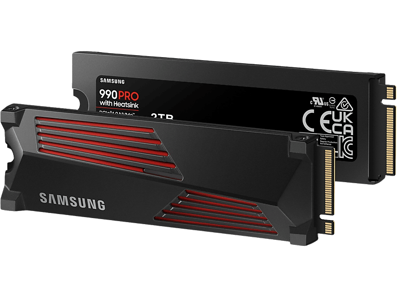 Samsung 990 PRO ヒートシンクモデル 2TB NVMe M.2 S SAMSUNG 990 PRO 2TB Heatsink PCIe 4.0 NVMe™ M.2 SSD kopen