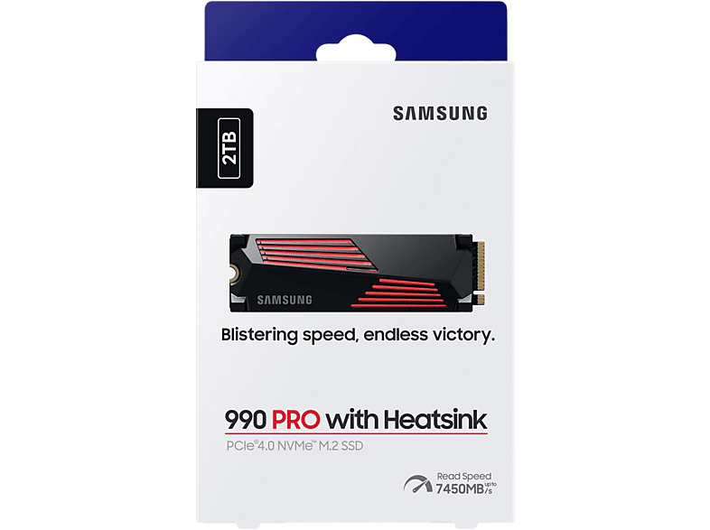 SAMSUNG 990 PRO 2TB Heatsink PCIe 4.0 NVMe™ M.2 SSD kopen