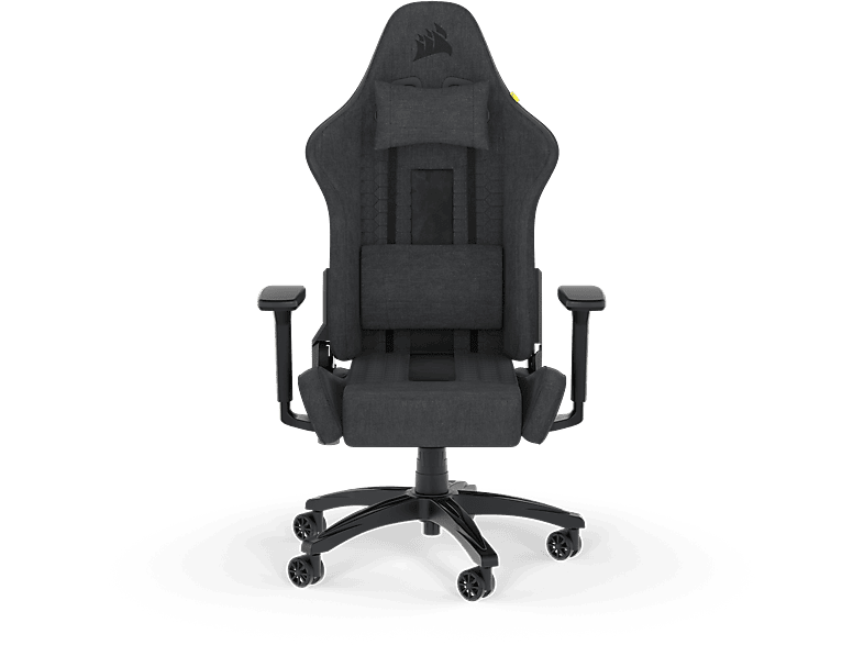 CORSAIR TC100 RELAXED Gaming Stuhl, Grau/Schwarz
