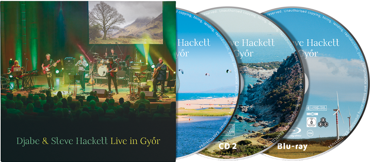 Djabe & Steve Hackett - Live In Győr (CD + Blu-ray)