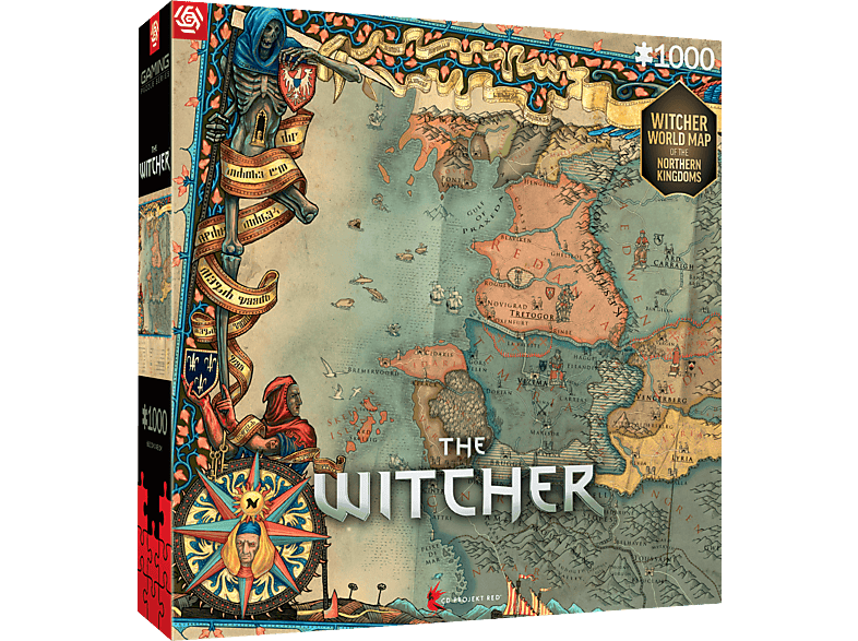 Gaming Puzzle Series: The Witcher 3 - Northern Kingdoms 1000 db-os puzzle