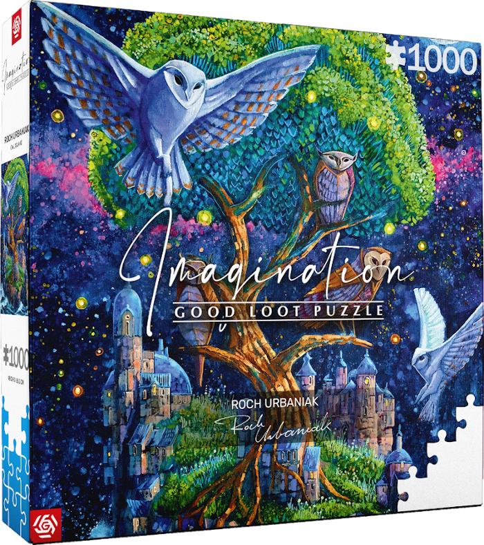 Imagination: Roch Urbaniak - Owl Island 1000 db-os puzzle