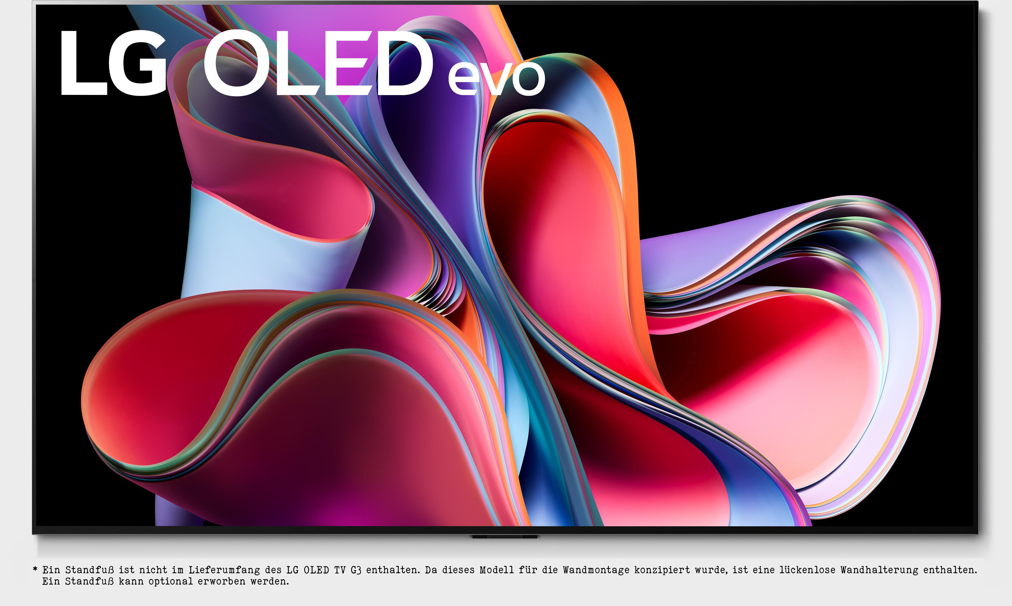 LG OLED77G39LA  OLED evo TV (Flat, 77 Zoll / 195 cm, OLED 4K, SMART TV, webOS 23 mit LG ThinQ)