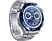 HUAWEI WATCH Ultimate - Voyage Blue Edition - Smartwatch (140 - 210 mm, Titanlegierung (+ HNBR-Armband in der Produktverpackung), Stahl/Tiefseeblau)