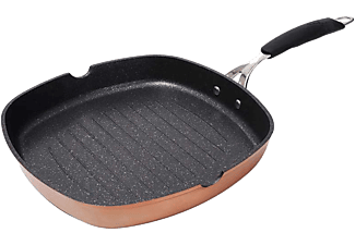 BERGNER BGIC-1004 indukciós grill serpenyő, 28cm