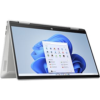 HP Pavilion x360 14-ek1514nz - Convertible 2 in 1 Laptop (14 ", 256 GB SSD, Natural Silver)