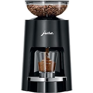 JURA 25048 Kaffeemühle (Schwarz, 150 Watt, Stahlmahlwerk)