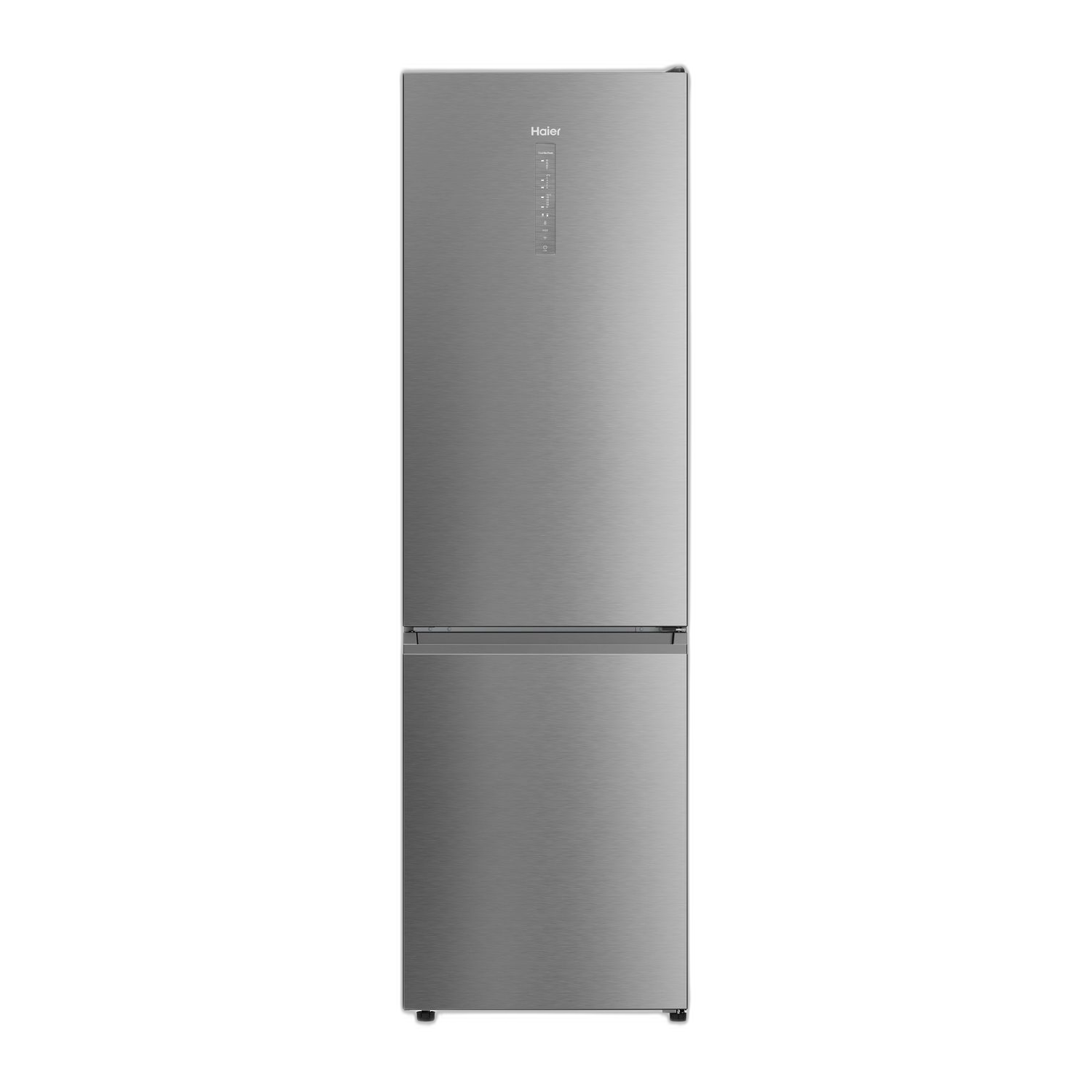 Frigorífico combi - Haier 2D HDW3620DNPK, 377L, Total No Frost, 200cm, Motor Inverter, Wi-Fi, Botellero, Inox