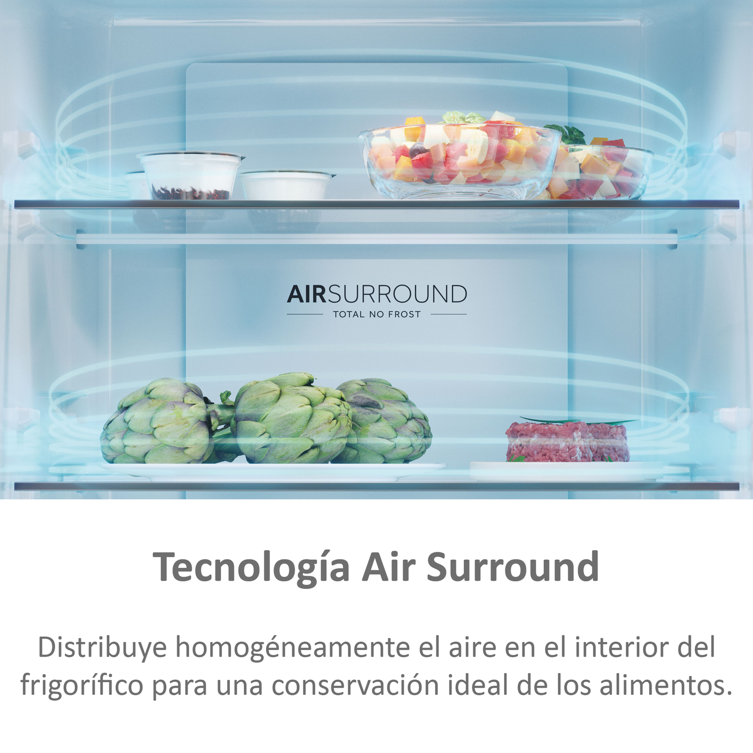 Frigorífico combi - Haier 2D HDW3620DNPK, No Frost, 200 cm, 377 l, Motor Inverter, Botellero, Wi-Fi, Inox