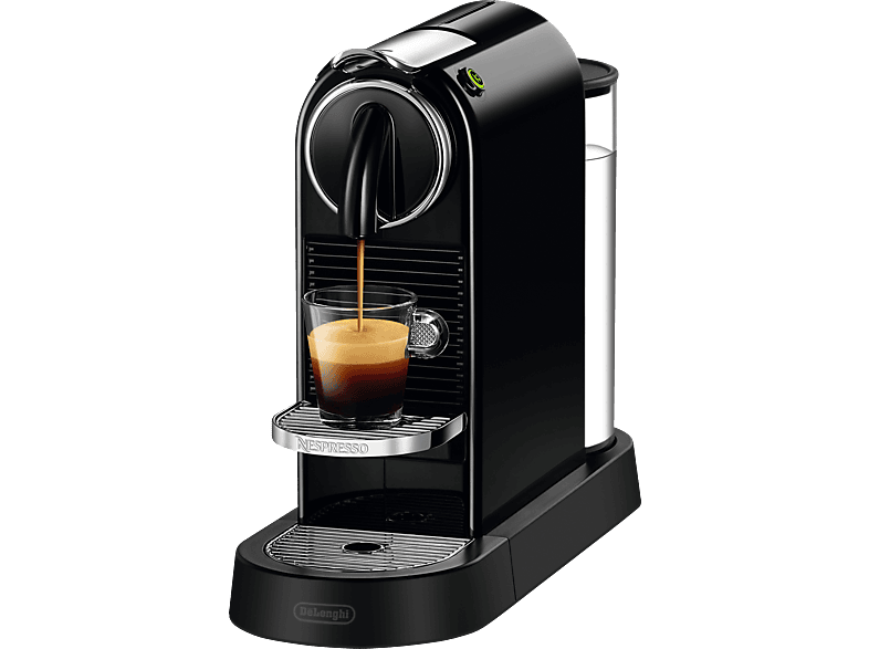 DELONGHI Citiz Schwarz MediaMarkt Nespresso Kapselmaschine EN167.B Nespresso 