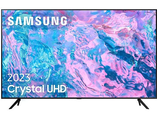TV LED 43" - Samsung TU43CU7175UXXC, UHD 4K, Smart TV, PurColor, Object Tracking Sound Lite, Adaptive Sound, Motion Xcelerator, Negro