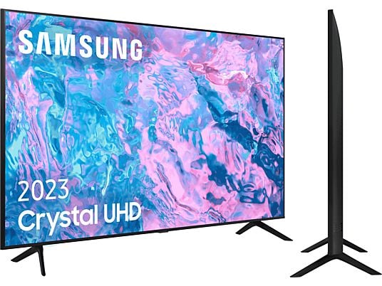 TV LED 43" - Samsung TU43CU7175UXXC, UHD 4K, Smart TV, PurColor, Object Tracking Sound Lite, Adaptive Sound, Motion Xcelerator, Negro