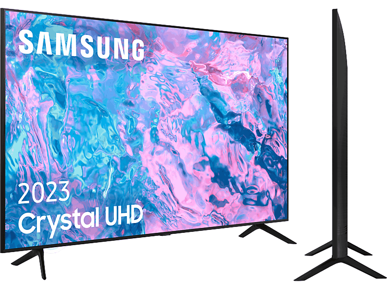 TV LED 50  Samsung TU50CU7175UXXC, UHD 4K, Smart TV, PurColor, Object  Tracking Sound Lite, Adaptive Sound, Motion Xcelerator, Negro