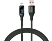 SAVIO USB-A / Lightning prémium összekötő kábel kijelzővel, USB 2.0, 1 méter (CL-173)