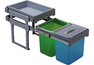 EKOTECH Beépíthető hulladékgyűjtő/kuka TANK 40 2x16 liter