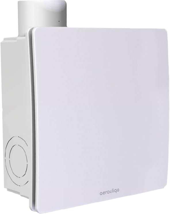 AERAULIQA Aerauliqa QXD-80 nagy nyomásérték, beépített pillangószelep, WC csésze elszívásához is