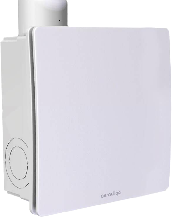 AERAULIQA Aerauliqa QXD-80T magas nyomásérték,TIMER, beépített pillangószelep,WC csésze elszívásához