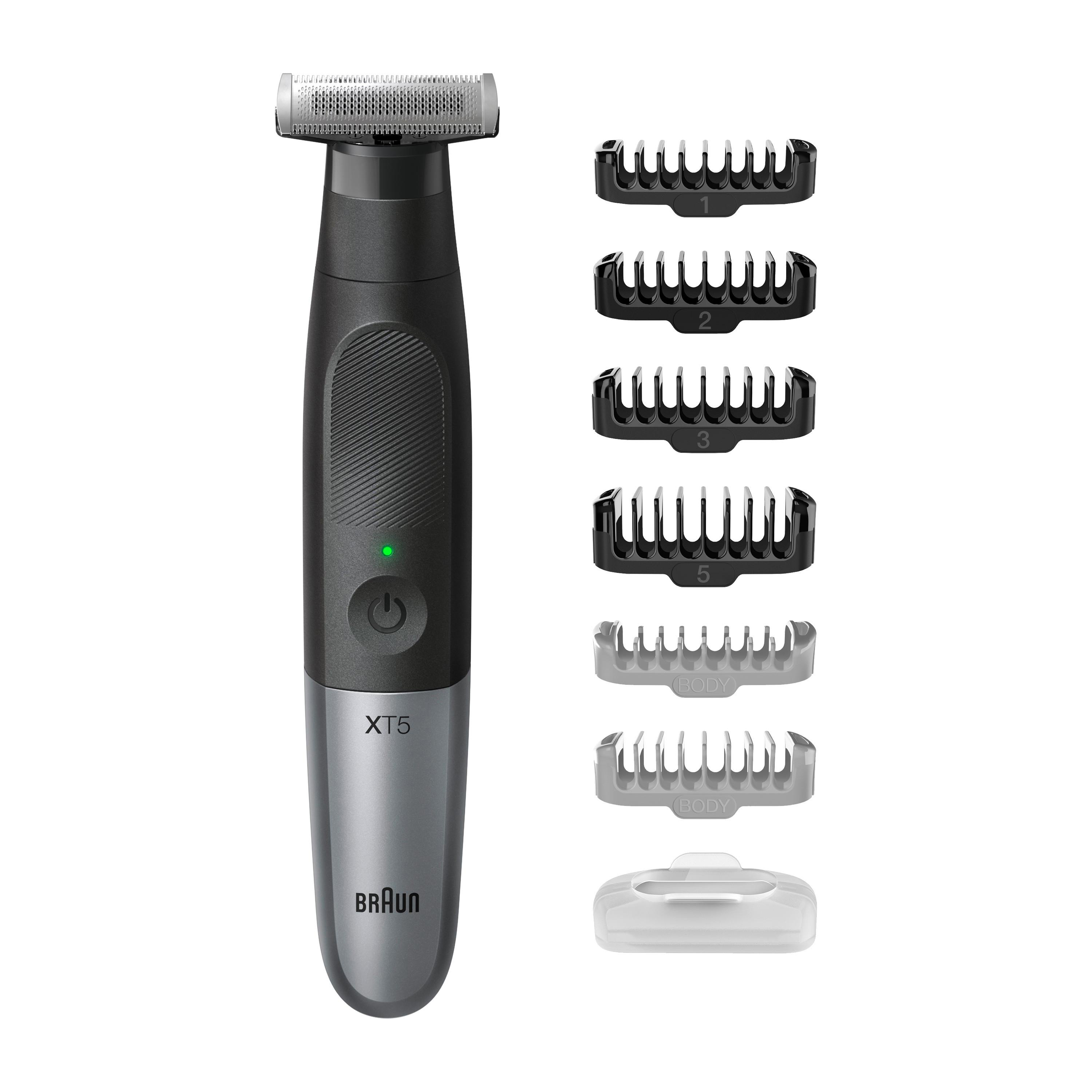 BRAUN XT 5200 Multigroomer, Black / Grey Spc