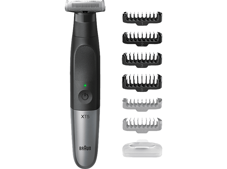 BRAUN XT 5200 Multigroomer, Black / Grey Spc