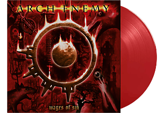 Arch Enemy - Wages Of Sin (Limited Transparent Red Vinyl) (180 gram Edition) (Reissue) (Vinyl LP (nagylemez))