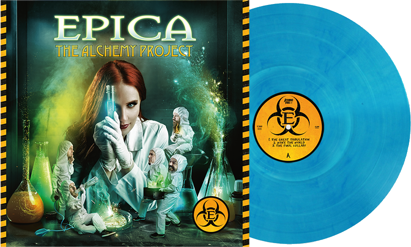 Epica - The Alchemy Project (Clear Blue Marbled Vinyl) (Vinyl LP (nagylemez))