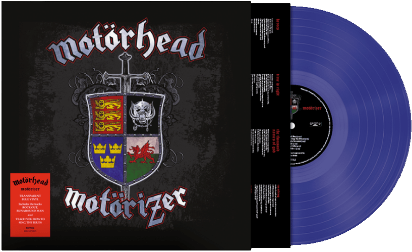 Motörhead - Motörizer (Transparent Blue Vinyl) (Vinyl LP (nagylemez))