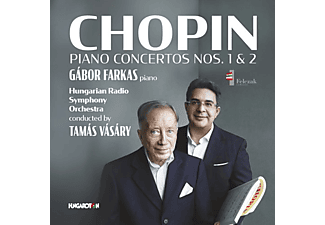 Farkas Gábor és a Magyar Rádió Szimfonikus Zenekara - Chopin: Piano Concertos Nos. 1 & 2 (CD)