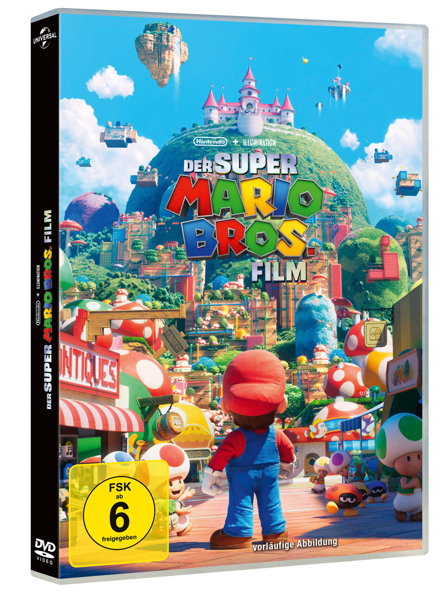 Das DVD-Cover des Films Super Mario Bros.