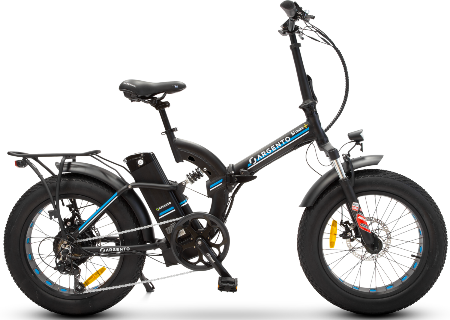 PLATUM Plooibare E-Bike Bi-Max Fat Blauw