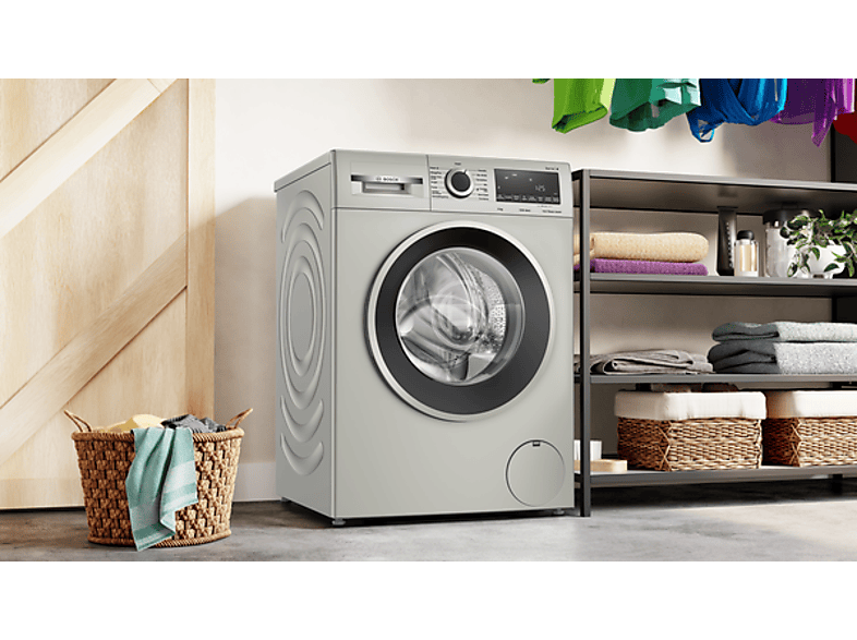 BOSCH WGA142ZXTR 9 Kg 1200 Devir Çamaşır Makinesi Gümüş_3
