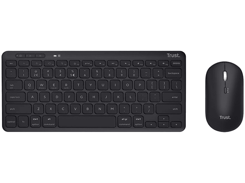 Tastiera + Mouse Trust Lyra WL Keyb & Mouse IT
