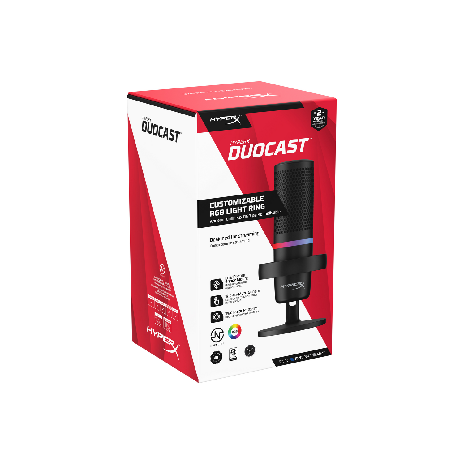 Hyperx Houder voor microfoon en webcam caster 786H6AA - Nu 10% korting