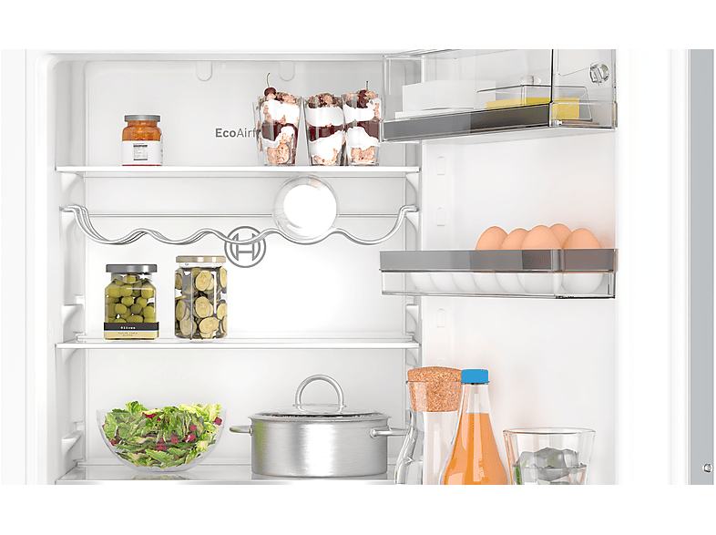 BOSCH KIN86ADD0 Serie 6 Kühlgefrierkombination (D, 260 l, 1772 mm hoch, Weiß)