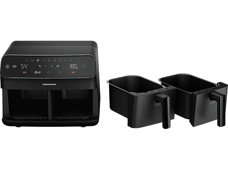 GRUNDIG FR 7284 AirFit Twin 8.5 l Çiftli Airfryer_6