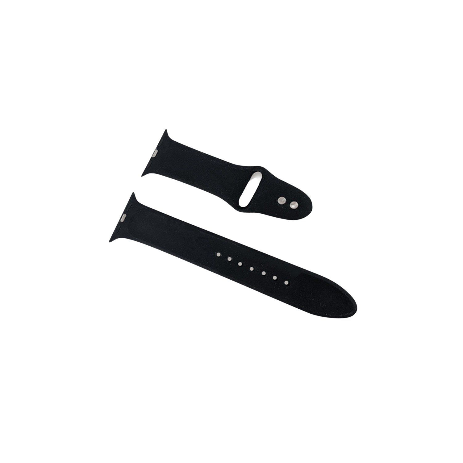 RENEWD Refurbished Apple Watch Series 5 44mm Spacegrijs Aluminium/Zwarte Sportband